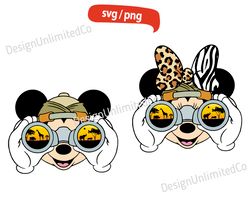 Disney Safari svg, Animal Kingdom Safari png, Mickey Glasses svg, Disney Wildlife Safari svg, Vacay Mode svg