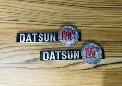 Datsun 120Y Back Pillar Emblem