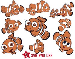 disney Finding Nemo svg, for cricut, Nemo svg png