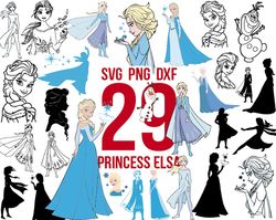 disney princess frozen elsa svg, frozen anna svg, disney princess png