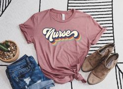 Retro Nurse Shirts, RN Shirts, Nurses Superhero, Nurse Week, Shirt For Woman, Nursing Shirt, Nursing School Tee,RN Leopa