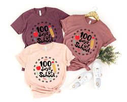 Teacher 100 Days Brighter, Teacher Shirt, 100 Days of School, Teacher Gifts, Teacher Appreciation, 100 Days Brighter,Bac