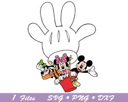 disney Mickey Balloon svg, disney mouse svg, png files