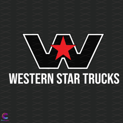 Western Star Svg, Trending Svg, Star Trucks Svg, Red Star Svg, Western Trucks Sv