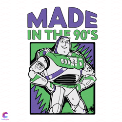 Buzz Lightyear Made In The 90s Svg, Trending Svg, Disney Mov