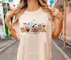Disney Halloween Shirt, Disney Pumpkin Squad Shirt, Disney Halloween Mickey And Friends Shirt