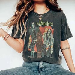 The Munster Shirt, Halloween Shirt, Halloween Party, Frankenstein Tee, Halloween Gift Goth Shirt, Horror Movie Shirts