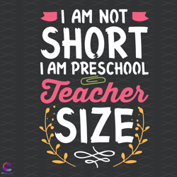 Preschool Teacher Svg, Back To School Svg, Teacher Svg, Teacher Size S