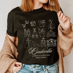 Princess Cinderella Comfort Colors Shirt, Vintage Cinderella Shirt, Gus Gus Shirt, Disneyland Princess Shirt