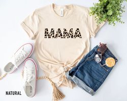 Leopard Mama Shirt Mom Shirt Shirt of Mom Mama Shirt Mama Tshirt Momlife Shirt Leopard Print Shirt Leopard Print Mama Sh