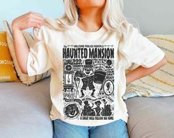 Vintage The Haunted Mansion Comfort Shirt, Halloween Shirt, Haunted Mansion Tee, Haunted Mansion Shirt, Haunted Mansion