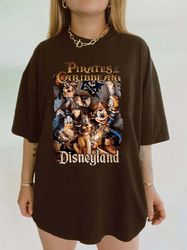 Disney Pirates Of The Caribbean Shirt, Disney Pira