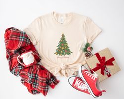 Christmas Tree Shirt, Christmas Shirts for Women, Christmas Tee, Christmas TShirt, Shirts For Christmas, Cute Christmas