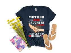 Mother and daughter t-shirt, A Bond That Can not Be Broken T Shirt, Perfect Gift For Mother T-Shirt, queen and princess