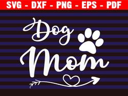 Dog Mom Svg, Pet Mom Furry Critter Mom, Funny Mom Svg, Gift For Her, Best Gift, Silhouette & Cricut Cut File