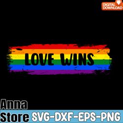 Love Wins LGBTQ Color Svg,LGBT Day Svg,Lesbian Svg,Gay Svg,Bisexual Svg,Transgender Svg,Queer Svg,Pride Svg, Questioning