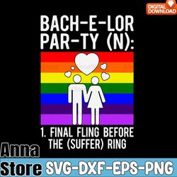 LGBT Pride Gay Bachelor Party Svg,LGBT Day Svg,Lesbian Svg,Gay Svg,Bisexual Svg,Transgender Svg,Queer Svg,Pride Svg