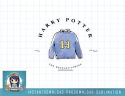 Harry Potter Weasley Jumper Lovely and Warm png, sublimate, digital download