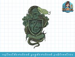 Harry Potter Slytherin Snake Crest png, sublimate, digital download