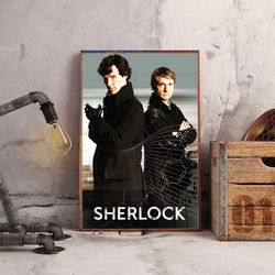 Sherlock Poster, Movie Poster, Movie Decoration, Movie Wall Art, Movie Decoration, Sherlock Wall Art, Movie Home Decor