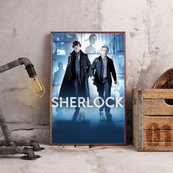 Sherlock Poster, Sherlock Wall Art, Movie Poster, Movie Wall Art, Movie Decoration, Movie Decoration, Movie Home Decor