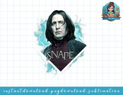 Harry Potter Snape Blue Hue Portrait png, sublimate, digital download