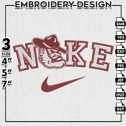 Nike Texas AM Aggies Embroidery Designs, NCAA Embroidery Files, Texas AM Aggies Machine Embroidery Files
