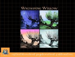 Harry Potter Whomping Willow Seasonal Box Up png, sublimate, digital download