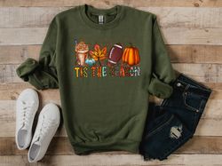 Tis the season Sweatshirt,Thanksgiving Shirt,Thankful Tee,Fall Shirt,Hello Pumpkin,Family Matching Shirt,fall Sweatshirt
