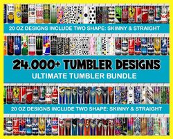 Tumbler Designs Bundle PNG High Quality, Designs 20 oz sublimation, Bundle Design Template for Sublimation 24000 /