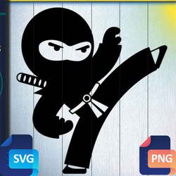ninja SVG free for Cricut