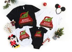 Christmas Truck Shirt,Christmas Truck Back Shirt,Merry Christmas,Matching Family ,Family Matching Shirt,Christmas Tree