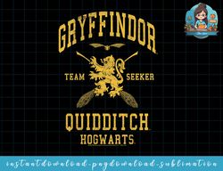 Kids Harry Potter Gryffindor Team Seeker Text png, sublimate, digital download