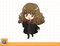 Kids Harry Potter Hermione Granger Anime Style Portrait png, sublimate, digital download