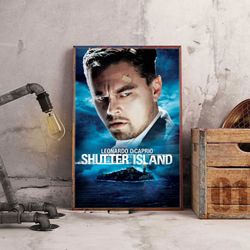 Shutter Island Poster, Shutter Island Wall Art, Movie Decoration, Movie Wall Art, Movie Decoration, Movie Poster