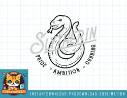 Kids Harry Potter Slytherin Pride Ambition Cunning Logo Youth png, sublimate, digital download