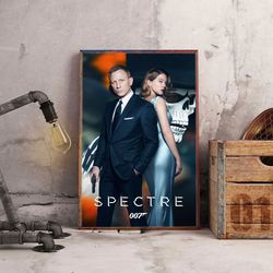 Spectre Wall Art, Spectre Poster, Movie Poster, Movie Decoration, Movie Wall Art, Spectre Home Decor