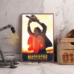 Movie Poster, The Texas Chain Saw Massacre Wall Art, Movie Decoration, The Texas Chain Saw Massacre Poster
