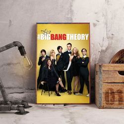 The Big Bang Theory Wall Art, The Big Bang Theory Poster, Movie Decoration, Movie Poster, Movie Home Decor
