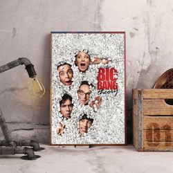 The Big Bang Theory Poster, The Big Bang Theory Wall Art, Movie Decoration, Sitcom Poster, Movie Poster