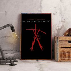 The Blair Witch Project Wall Art, The Blair Witch Project Poster, Movie Poster, Movie Decoration, Movie Home Decor