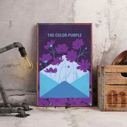 The Color Purple Wall Art, The Color Purple Poster, Movie Poster, Movie Home Decor, Movie Decoration