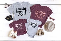 Cousin Crew Shirt, Matching Cousin Shirts, Family Shirts, Cousin shirts, Cousin matching, Camping Shirt,Christmas Cousin