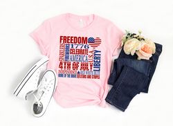 Fourth of July Subway Art Shirt,Fourth Of July Shirt,Patriotic Shirt,Independence Day Shirt,Patriotic Family Tees,Memori