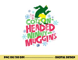 Elf Cotton-Headed Ninny-Muggins  png, sublimation