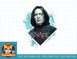 Kids Harry Potter Snape Blue Lightning Character Portrait png, sublimate, digital download