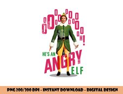 Elf He s an Angry Elf  png, sublimation