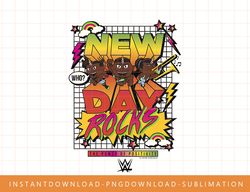 WWE The New Day Rocks Grid Poster T-Shirt copy