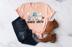 Nurse Shirt, Easter Bunny Shirt, Nurse Gift for Easter Day, Nurse Crew Shirt, Easter Family Matching Shirt, Easter Shirt