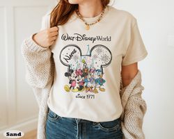 Vintage Walt Disney World Shirt, Custom Disneywo